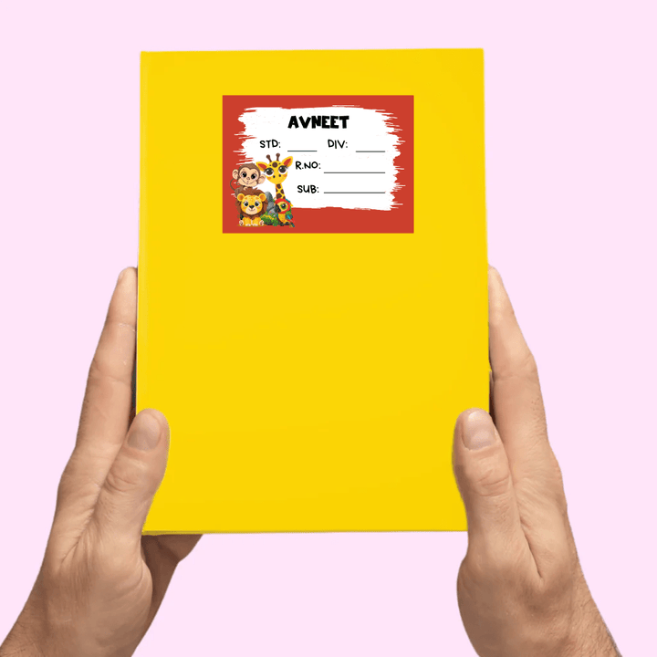 Zootii Book Labels | Personalised Zootii Labels - Bibliophiles