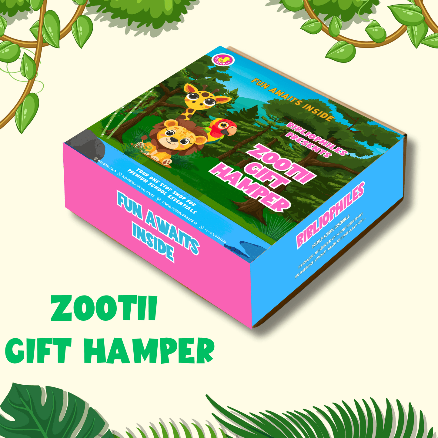 Cute unicorn gift box for kids