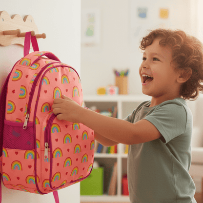 Zootii Smart Kids School Bag - Rainbow - Bibliophiles