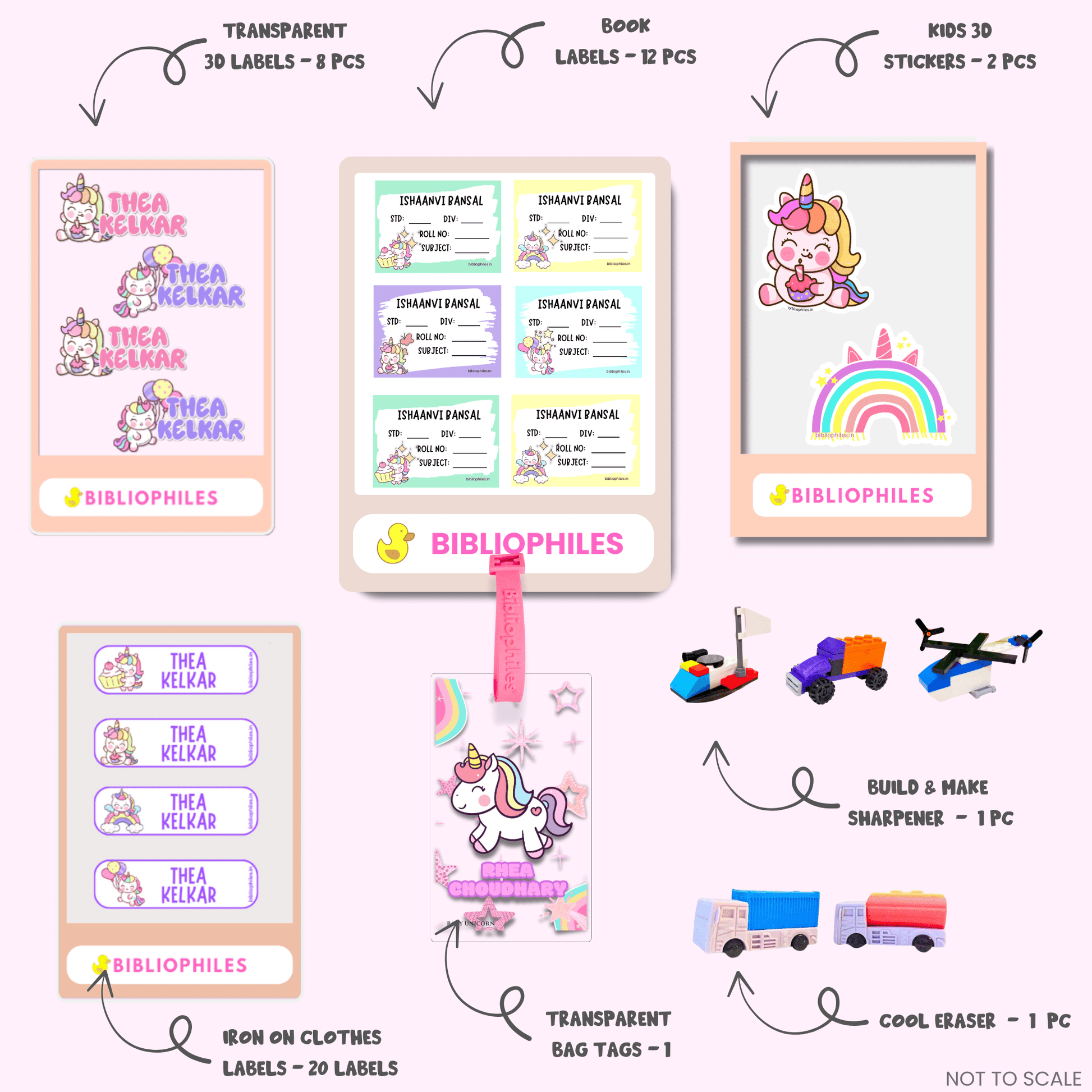 Zootii Super Essentials 7 in 1 Kit - Unicorn - Bibliophiles