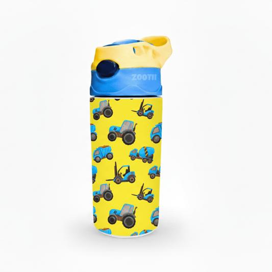 Zootii Water Bottle (Construction) [Non Personalised] - Bibliophiles