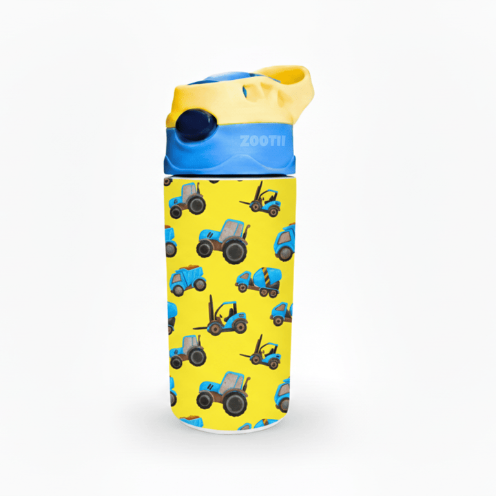 Zootii Water Bottle (Construction) [Non Personalised] - Bibliophiles