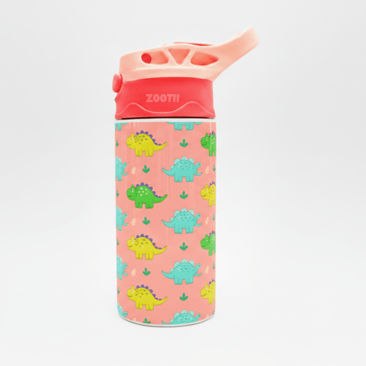 Zootii Water Bottle (Dino) [Non Personalised] - Bibliophiles