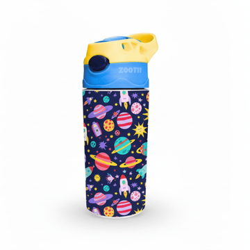 Zootii Water Bottle (Space) [Non Personalised] - Bibliophiles