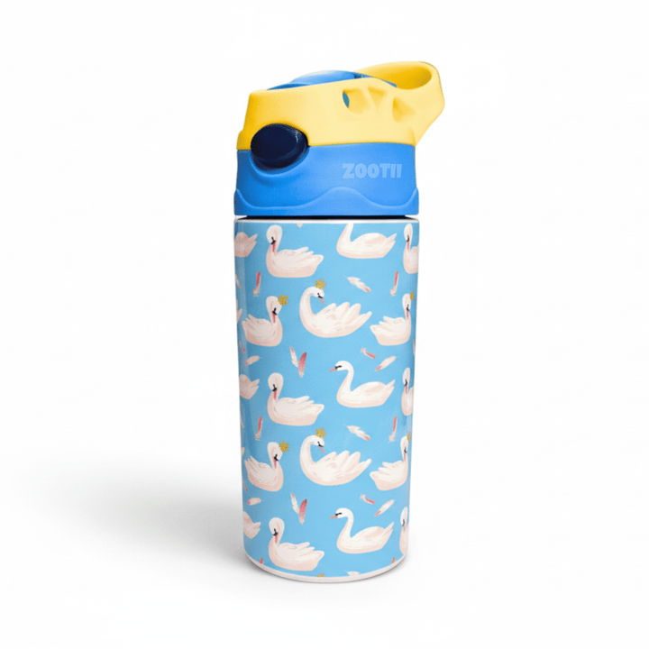 Zootii Water Bottle (Swan) [Non Personalised] - Bibliophiles