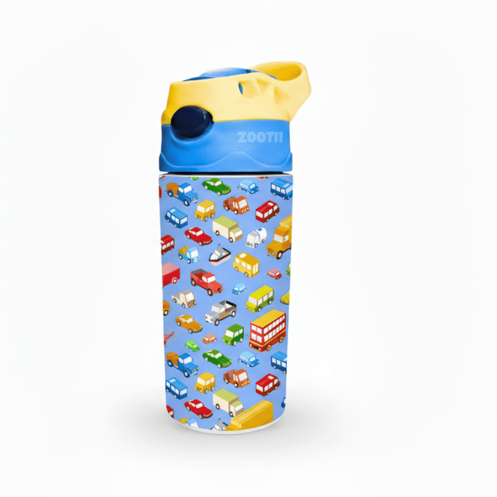 Zootii Water Bottle (Vehicles) [Non Personalised] - Zootii Water Bottles